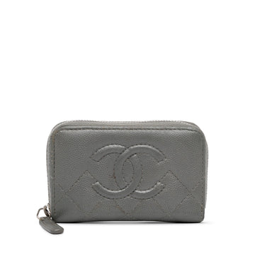 Top Quality Chanel CC Caviar Zip Coin Pouch (SHG-1IPvUW)