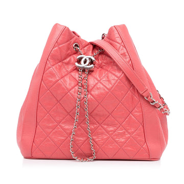 Top Quality Chanel CC Chain Drawstring Bucket Bag (SHG-nXJ6uF)
