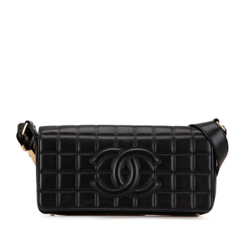 Top Quality Chanel CC Chocolate Bar Lambskin Flap (SHG-aZpShH)