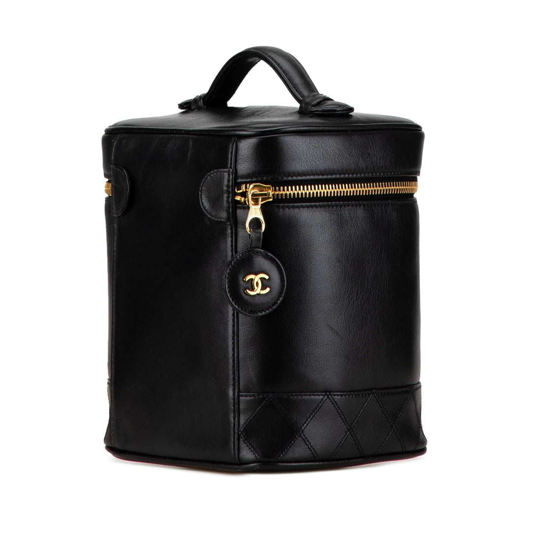 Top Quality Chanel CC Lambskin Vanity Case (SHG-uFumoN)