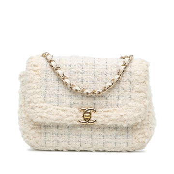 Top Quality Chanel CC Mini Tweed Flap Crossbody (SHG-gTRs6R)