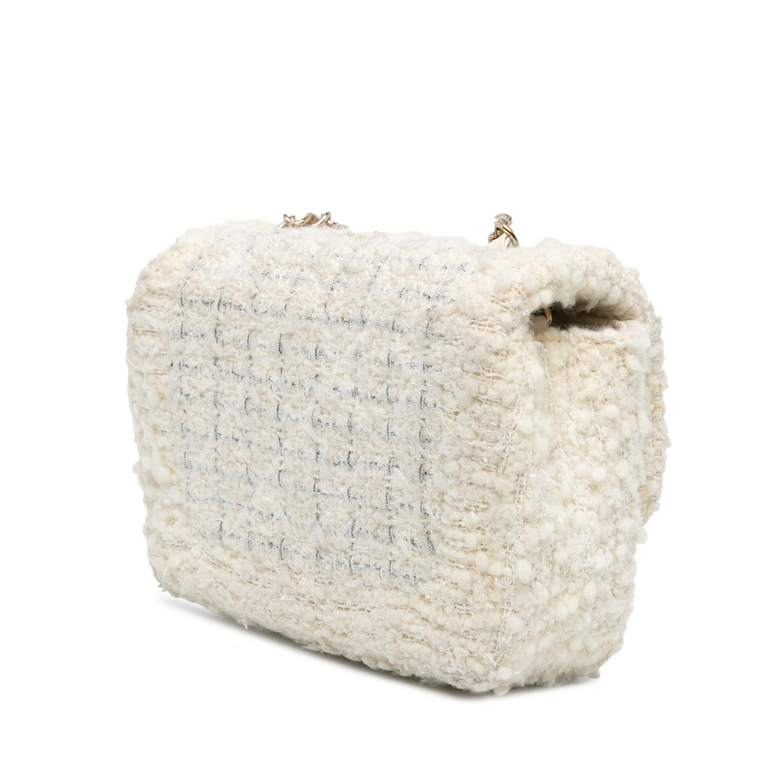 Top Quality Chanel CC Mini Tweed Flap Crossbody (SHG-gTRs6R)