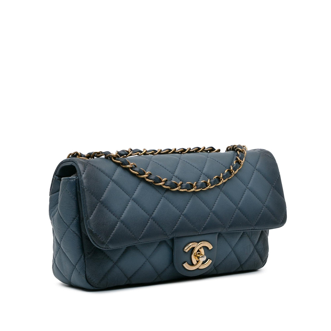 Top Quality Chanel CC Quilted Calfskin Ombre Flap (SHG-mJHtHE)