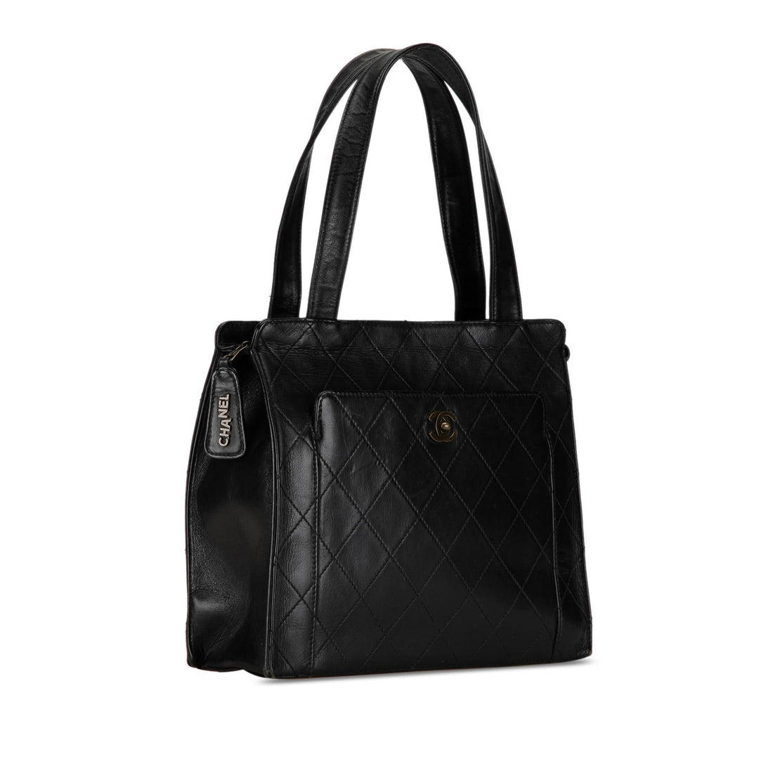 Top Quality Chanel CC Quilted Calfskin Tote (SHG-iwtrUK)