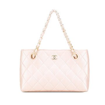 Top Quality Chanel CC Quilted Irisdescent Lambskin Chain Handbag (SHG-EzpK0v)