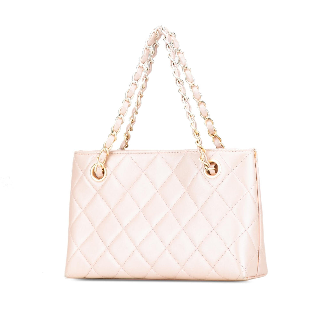 Top Quality Chanel CC Quilted Irisdescent Lambskin Chain Handbag (SHG-EzpK0v)