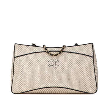 Top Quality Chanel CC Quilted Jersey Tote (SHG-eUjRMY)