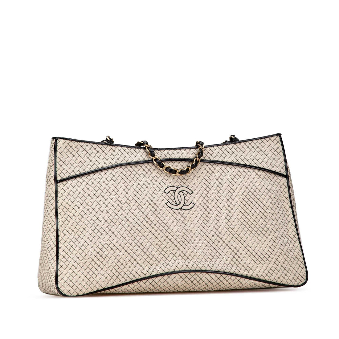 Top Quality Chanel CC Quilted Jersey Tote (SHG-eUjRMY)