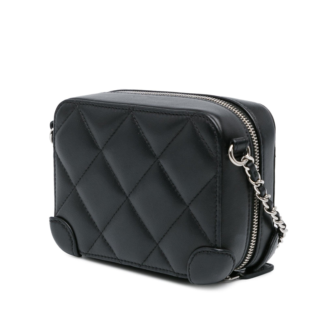 Top Quality Chanel CC Quilted Lambskin Camera Case (SHG-93PTRz)