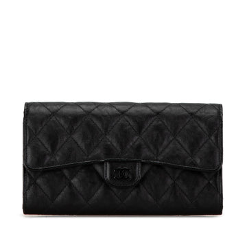 Top Quality Chanel CC Quilted Lambskin Flap Continental Wallet (SHG-qj5L2r)