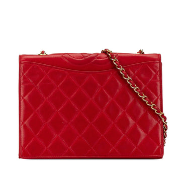Top Quality Chanel CC Quilted Lambskin Full Flap (SHG-7wGs7j)