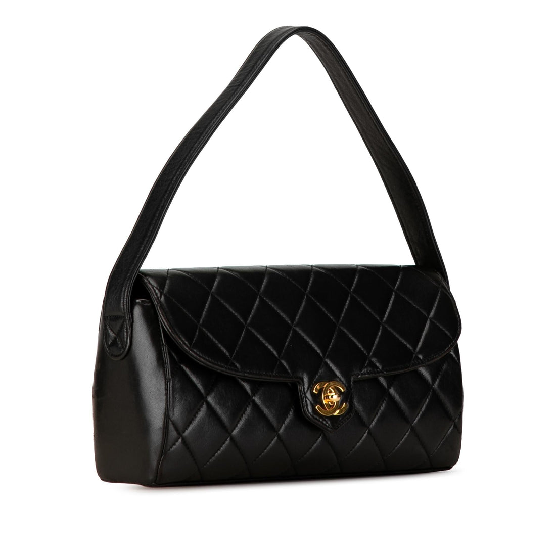 Top Quality Chanel CC Quilted Lambskin Leather Handbag (SHG-xQSAxM)