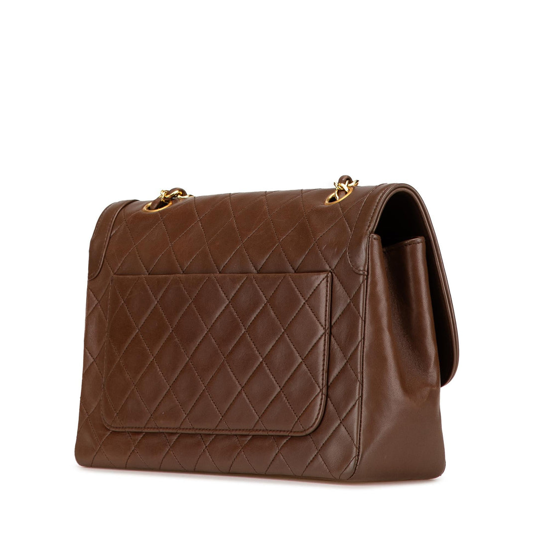Top Quality Chanel CC Quilted Lambskin Single Flap (SHG-giVobi)