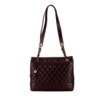 Top Quality Chanel CC Quilted Lambskin Tote (SHG-uv9hyd)
