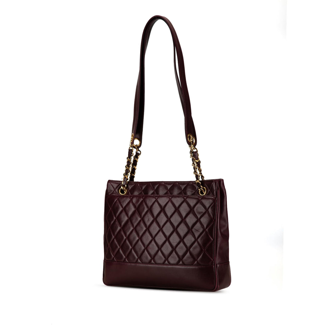 Top Quality Chanel CC Quilted Lambskin Tote (SHG-uv9hyd)