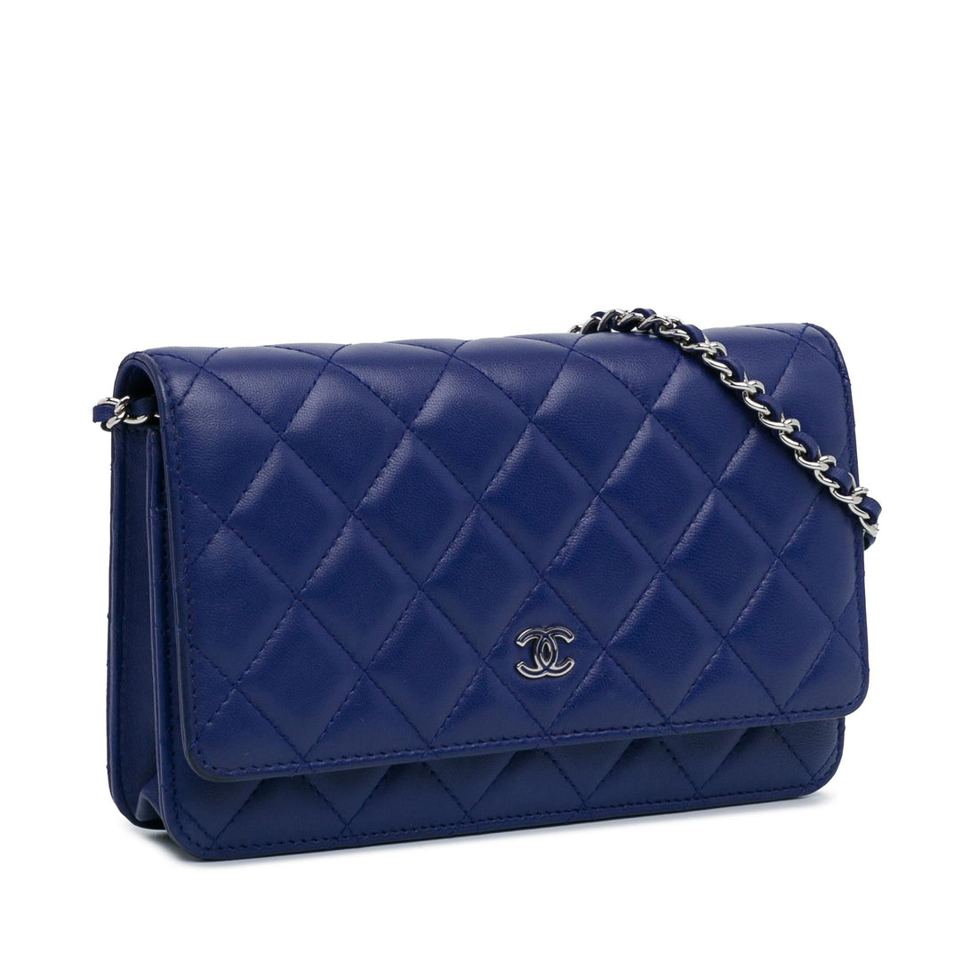 Top Quality Chanel CC Quilted Lambskin Wallet On Chain (SHG-7s5BRc)