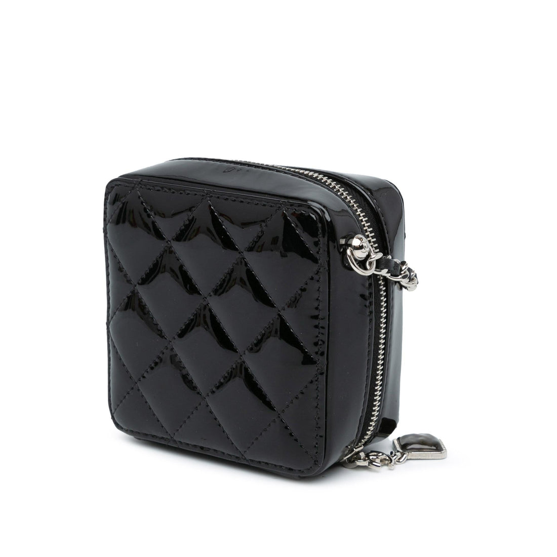 Top Quality Chanel CC Quilted Patent Clutch With Chain (SHG-s2IpIR)