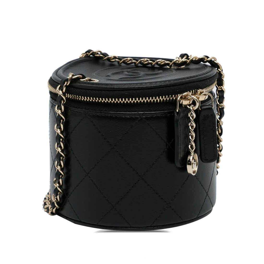 Top Quality Chanel CC Round Vanity Bag (SHG-LYFhA8)