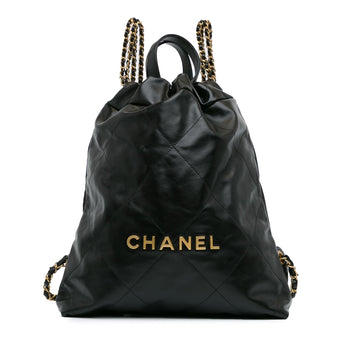 Top Quality Chanel Calfskin Quilted 22 Backpack (SHG-TXZEKc)