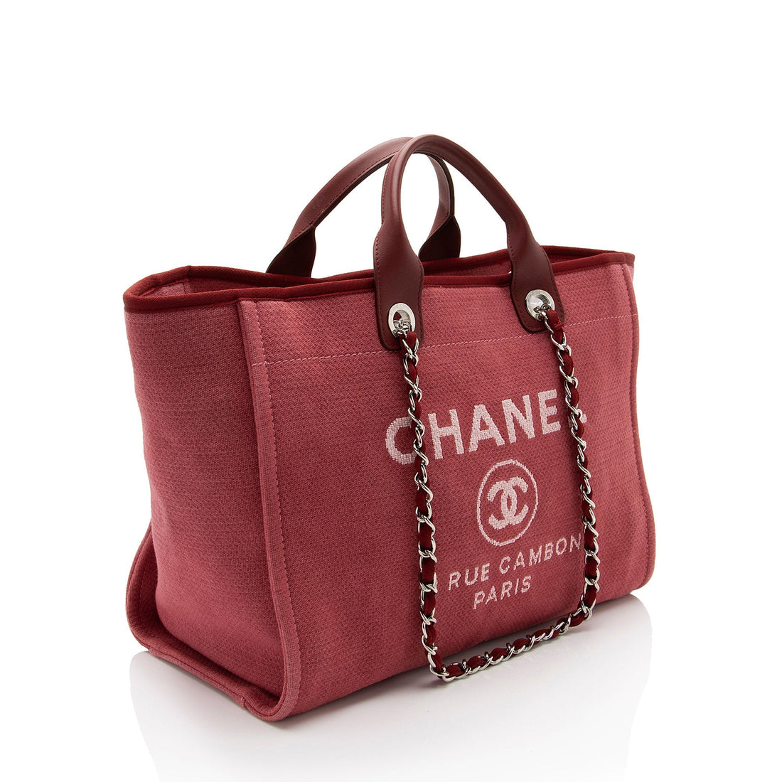Top Quality Chanel Canvas Deauville Medium Tote (SHF-UKkEwo)