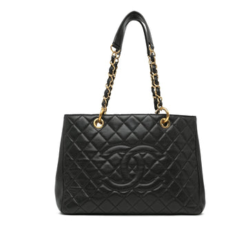 Top Quality Chanel Caviar Grand Shopping Tote (SHG-2PDEAG)