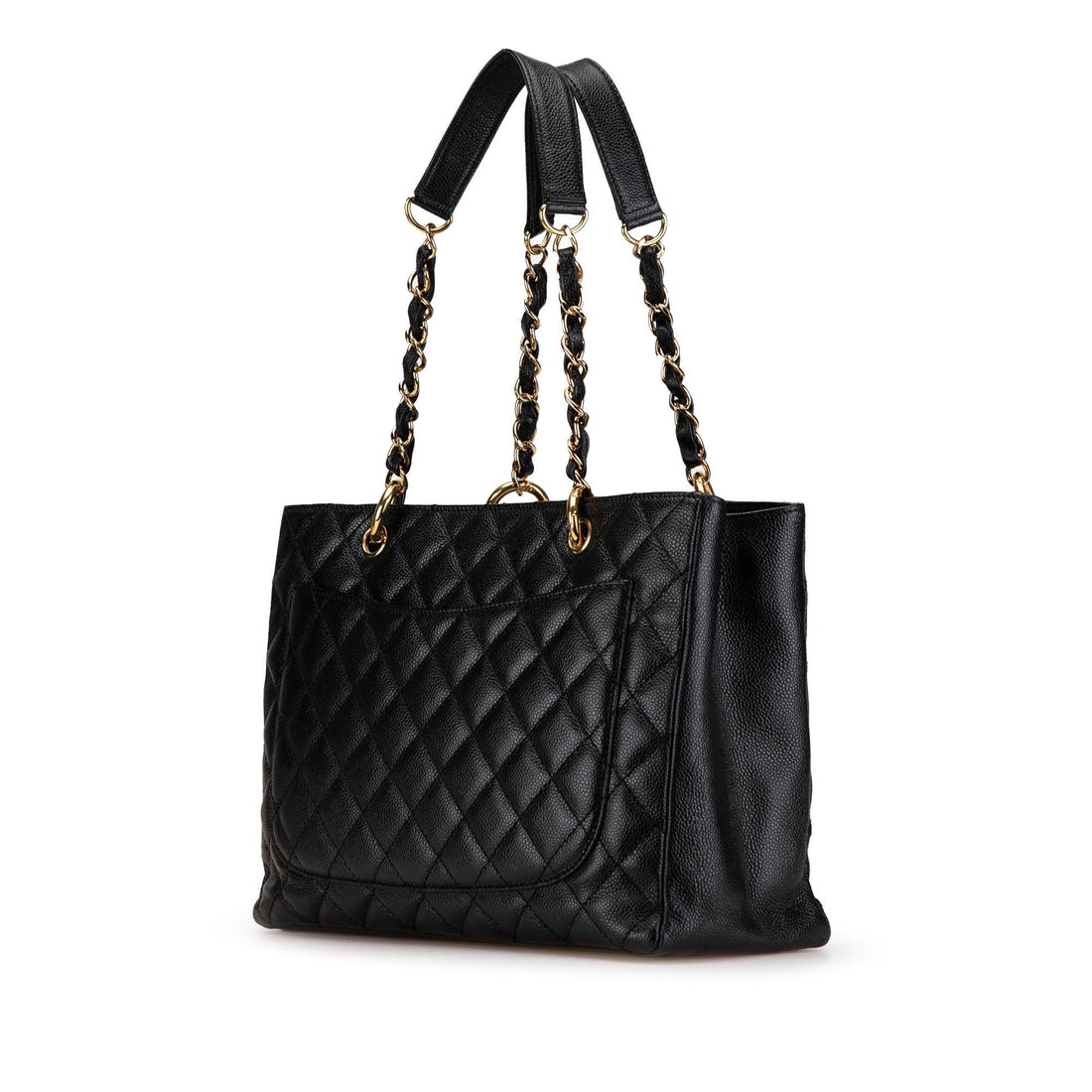 Top Quality Chanel Caviar Grand Shopping Tote (SHG-1uuHP2)