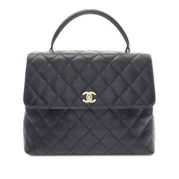 Top Quality Chanel Caviar Kelly Top Handle (SHG-0u5l7v)