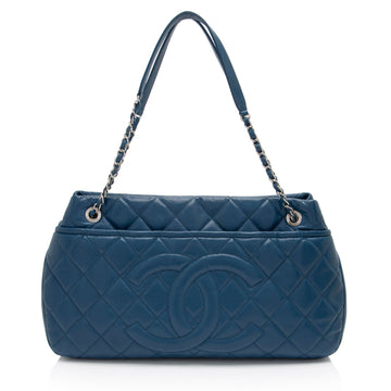 Top Quality Chanel Caviar Leather CC Timeless Medium Shoulder Bag (SHF-u1RyRl)