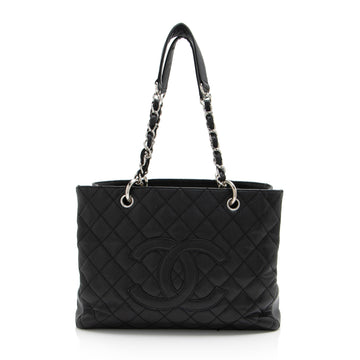 Top Quality Chanel Caviar Leather Grand Shopping Tote (SHF-7NDD2a)