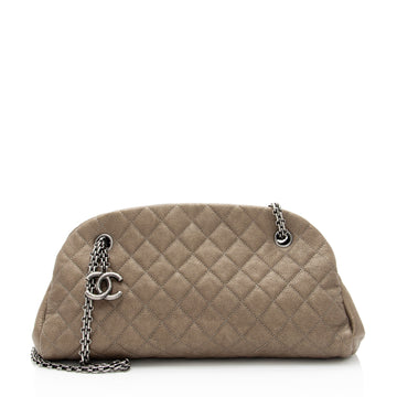 Top Quality Chanel Caviar Leather Just Mademoiselle Bowler Bag (SHF-13hMNS)