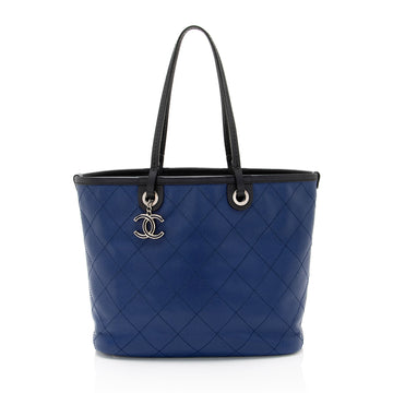 Top Quality Chanel Caviar Leather Shopping Fever Small Tote (SHF-eVTnAx)