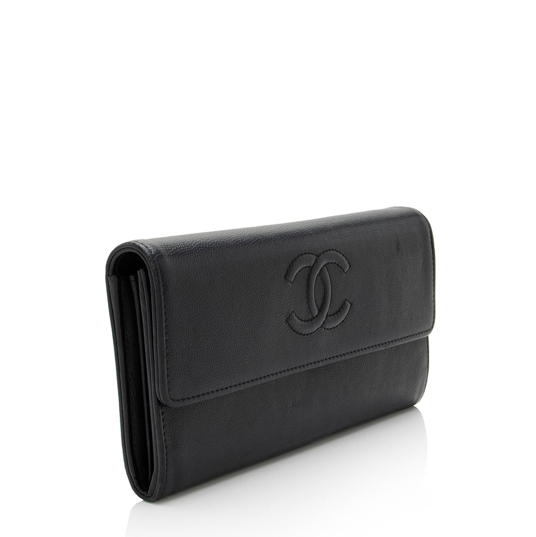 Top Quality Chanel Caviar Leather Timeless Wallet (SHF-kbpgFo)