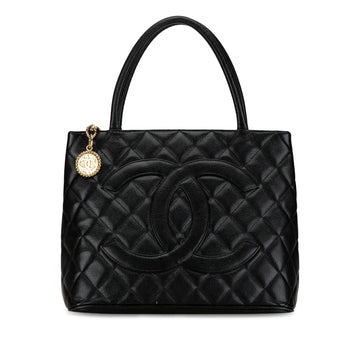 Top Quality Chanel Caviar Medallion Tote (SHG-lt8XBk)