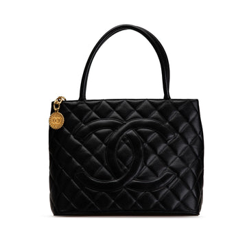 Top Quality Chanel Caviar Medallion Tote (SHG-90N51p)