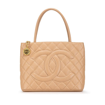 Top Quality Chanel Caviar Medallion Tote (SHG-ik1o4b)