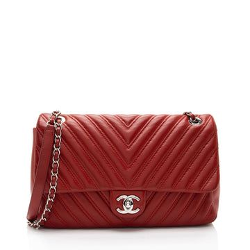 Top Quality Chanel Chevron Lambskin Classic Jumbo Single Flap Bag (SHF-zB67zI)