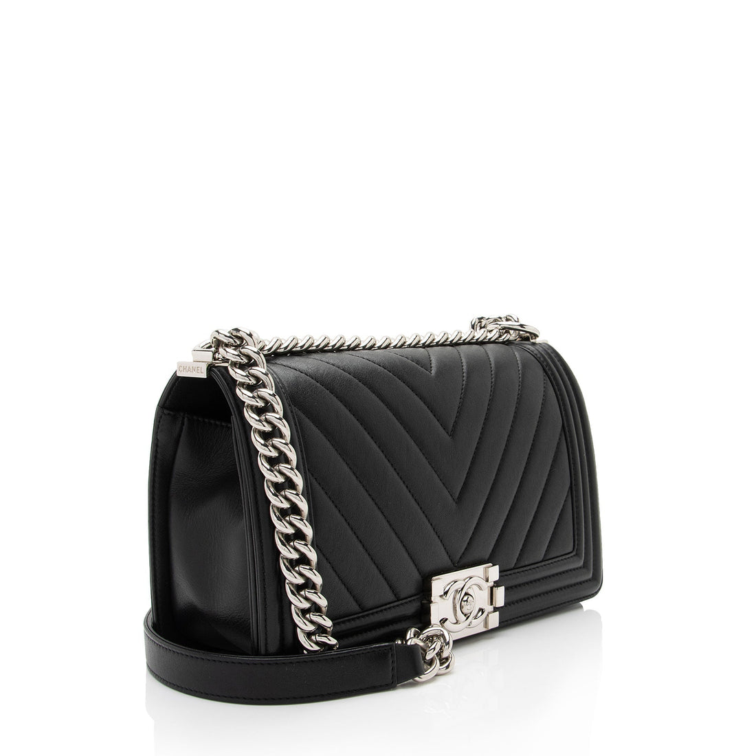 Top Quality Chanel Chevron Lambskin Old Medium Boy Bag (SHF-OmJ6kv)
