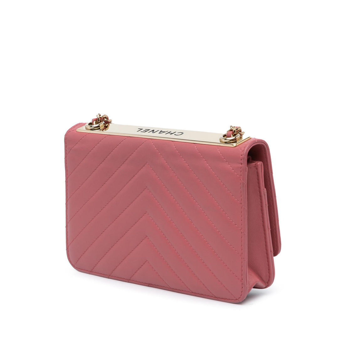 Top Quality Chanel Chevron Quilted Lambskin Trendy CC Wallet on Chain (SHG-2KK0Ka)