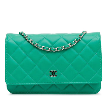 Top Quality Chanel Classic Lambskin Wallet on Chain (SHG-btLSIe)