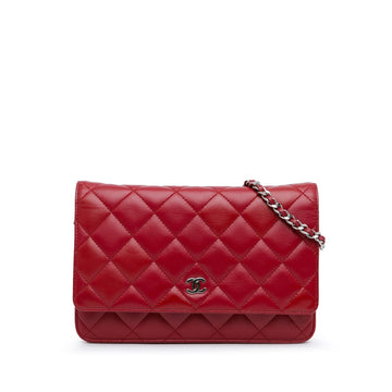 Top Quality Chanel Classic Lambskin Wallet on Chain (SHG-9jdyPo)