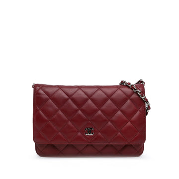 Top Quality Chanel Classic Lambskin Wallet on Chain (SHG-WFpLmz)