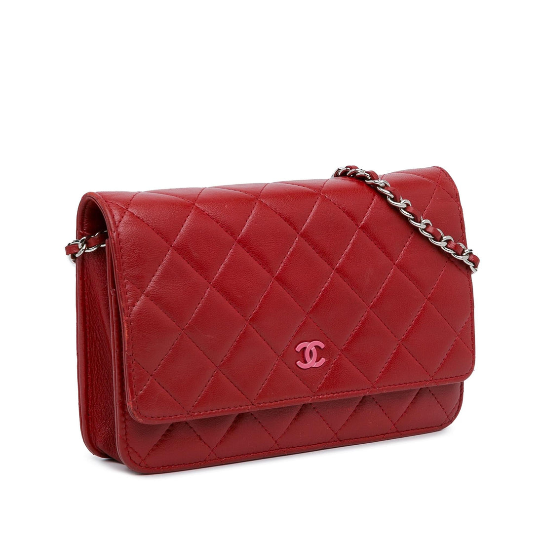 Top Quality Chanel Classic Lambskin Wallet on Chain (SHG-3xoqhY)