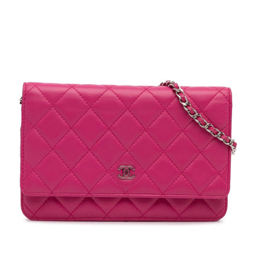 Top Quality Chanel Classic Lambskin Wallet on Chain (SHG-hJwJXJ)