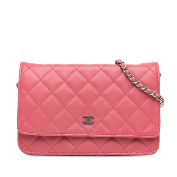 Top Quality Chanel Classic Lambskin Wallet on Chain (SHG-ltwE8d)