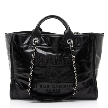 Top Quality Chanel Glazed Calfskin Deauville Medium Tote (SHF-7Lzvto)