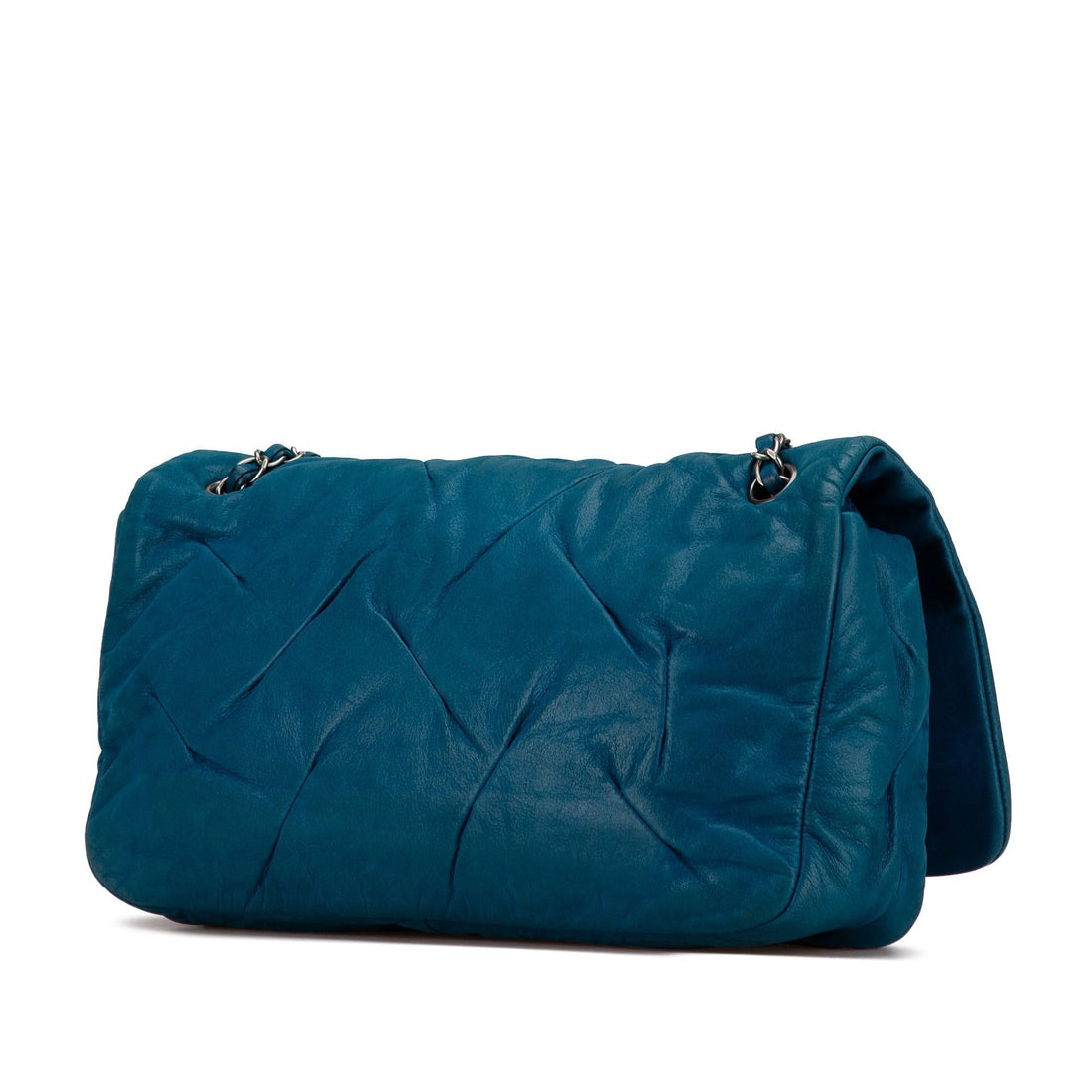 Top Quality Chanel Iridescent Calfskin East West Glint Flap (SHG-CpFGH6)
