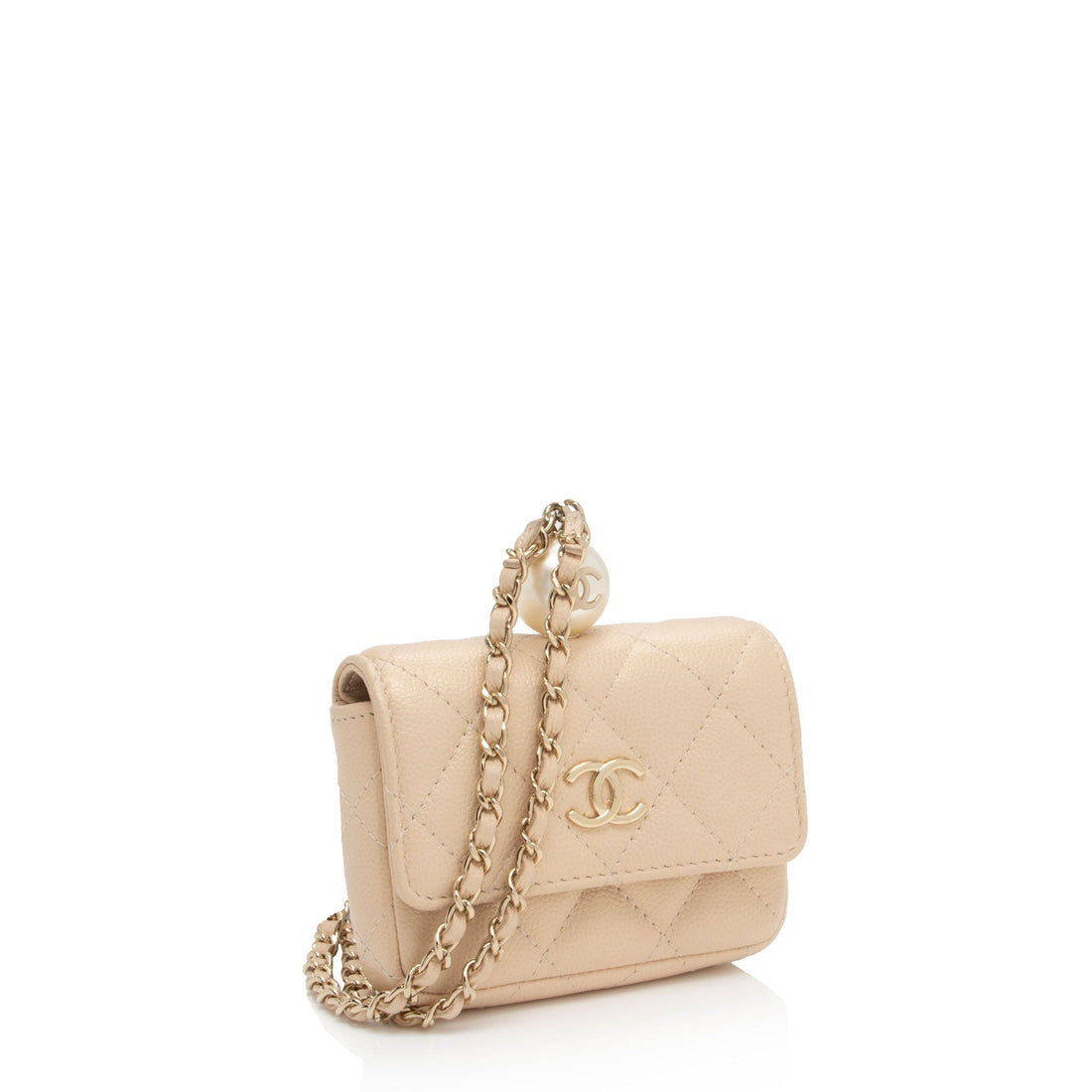 Top Quality Chanel Iridescent Caviar Leather Pearl On Top Crossbody (SHF-Kp9Lpj)