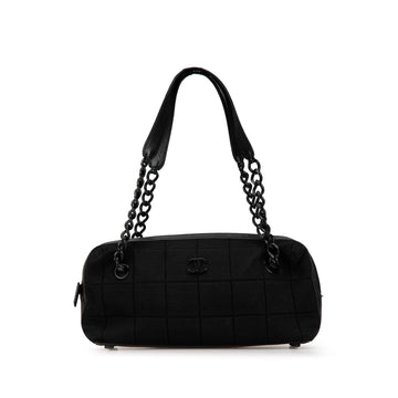 Top Quality Chanel Jersey Chocolate Bar Bowler Bag (SHG-ckSb0Y)