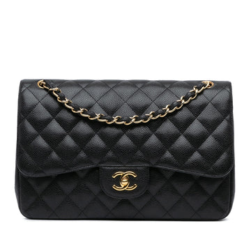 Top Quality Chanel Jumbo Classic Caviar Double Flap (SHG-uGolu5)