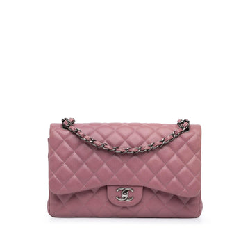 Top Quality Chanel Jumbo Classic Caviar Double Flap (SHG-2Rknta)